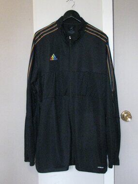 Adidas Rainbow Aeroready Track Jacket Primegreen 3XLT